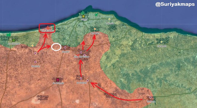 Lò lửa Libya chính thức bùng nổ - Chiến tranh lan rộng khắp, LHQ sơ tán khẩn cấp - Ảnh 17.