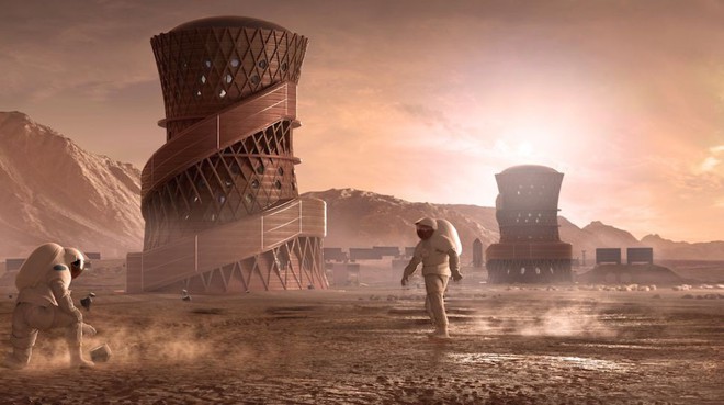 NASA khuyến khích ý tưởng dùng công nghệ in 3D tạo tiền đồn thám hiểm sao Hỏa - Ảnh 1.