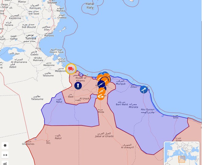 CẬP NHẬT: Chiến sự Libya nóng rẫy - Sân bay duy nhất còn hoạt động ở Tripoli bị không kích - Chặt đứt cầu hàng không - Ảnh 1.