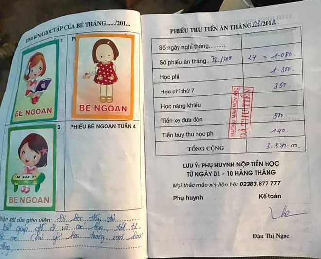 Xôn xao thông tin bé 5 tuổi bị trường mầm non đuổi học vì nợ gần 40 triệu tiền học phí - Ảnh 3.