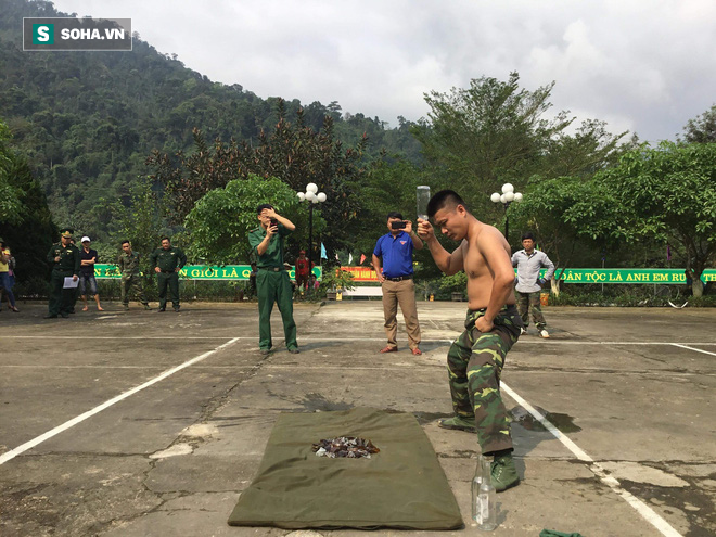 Lính Biên phòng Việt Nam và những màn trình diễn khí công thượng thừa như phim hành động - Ảnh 7.