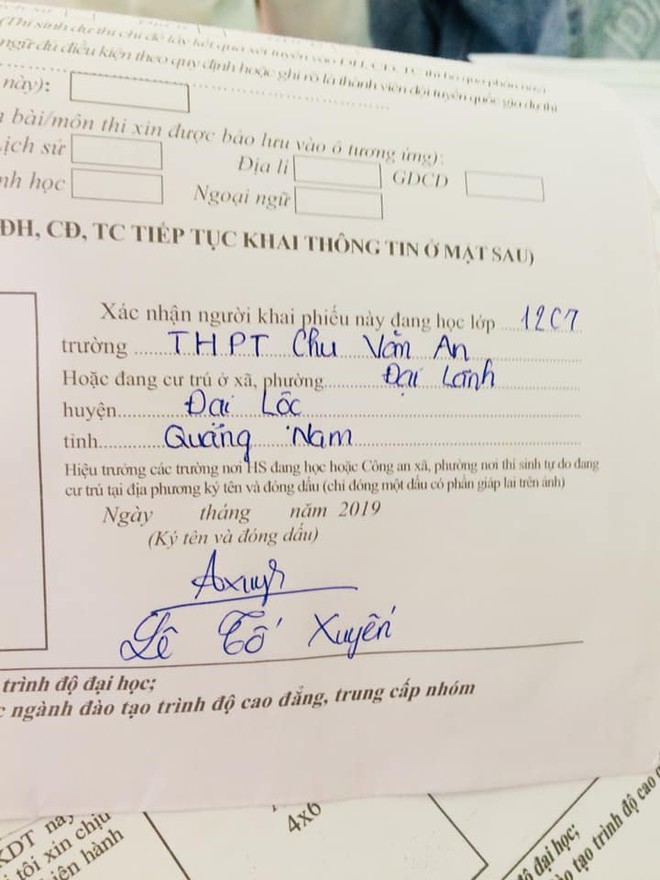 Tuyển tập những lỗi sai mất não khi viết hồ sơ thi đại học, mua mấy chục bộ sơ cua vẫn thiếu! - Ảnh 8.