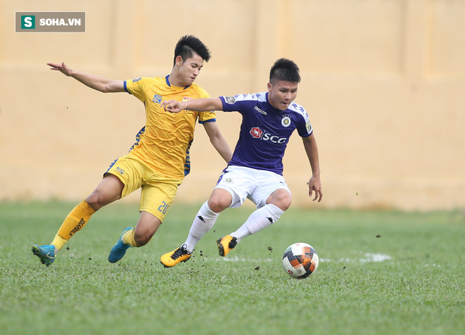 Đình Trọng dính thẻ đỏ, Hà Nội FC thảm bại ê chề ở V.League - Ảnh 1.