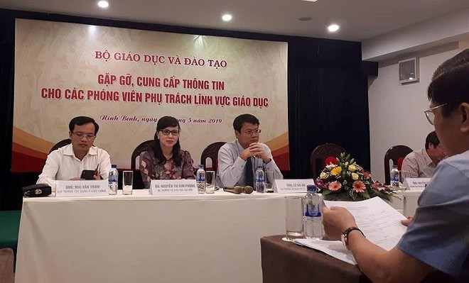 Bộ GD&ĐT đưa ra 9 thay đổi khắc phục gian lận thi cử năm 2019 - Ảnh 1.