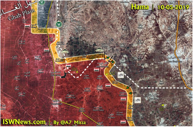 Chiến sự Syria nóng bỏng, phiến quân sụp đổ ở Kafr Nabudah - Mỹ đã tham chiến - Ảnh 10.