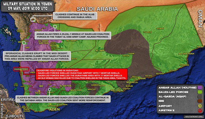 Houthi bẻ gãy cuộc phản công của liên minh quân sự vùng Vịnh ở Ả rập Xê út - Ảnh 1.