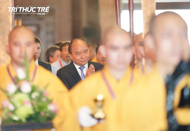 Thủ tướng Nguyễn Xuân Phúc dự khai mạc Vesak tại chùa Tam Chúc, Hà Nam - Ảnh 6.