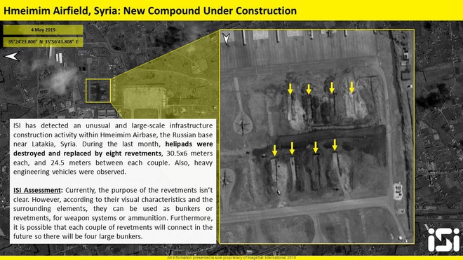 Bất ngờ lộ những công trình rất lớn của Nga đang xây ở căn cứ đầu não Khmeimim, Syria - Ảnh 1.
