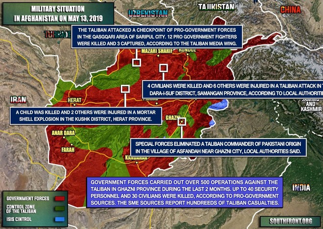 Bị Taliban tấn công, Quân đội Afghanistan hoảng hốt bỏ chạy: Chờ trực thăng Mỹ bốc? - Ảnh 1.