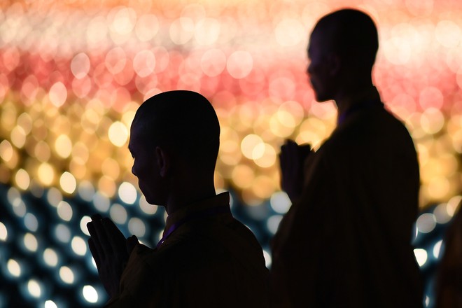 Lung linh đêm hội hoa đăng cầu cho thế giới hòa bình tại Đại lễ Phật Đản Vesak 2019 - Ảnh 8.