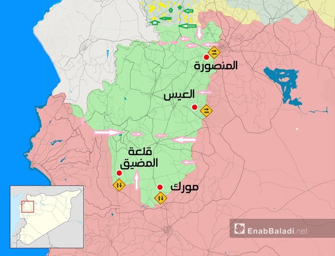 QĐ Syria thần tốc chọc thẳng vào trái tim Nam Idlib, phiến quân vỡ trận - Máy bay NATO đang quần sát - Ảnh 13.