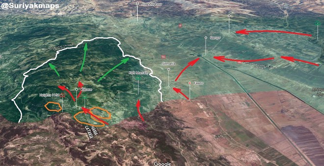 QĐ Syria quyết nhổ cái gai Kabani - Hôm nay đánh lớn nhưng thất bại, trực thăng Mỹ xuất hiện - Ảnh 10.