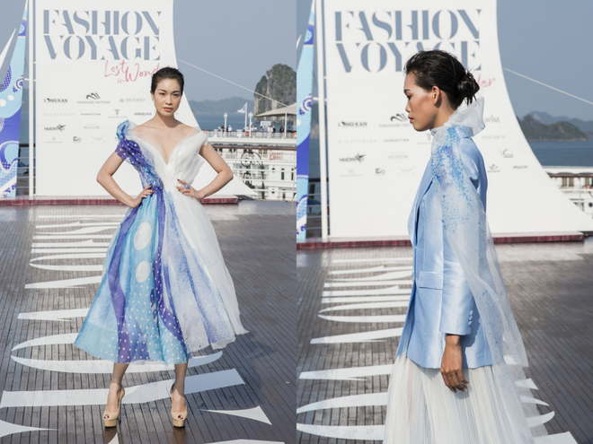 Trên sàn catwalk 5 sao giữa hoang đảo, BST từ cảm hứng thời trang thuần khiết cùng Aquafina lên ngôi trong sự choáng ngợp của giới yêu thời trang - Ảnh 4.