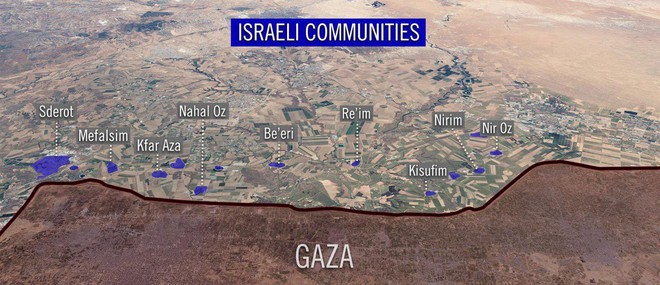 Israel bị tấn công - Chiến đấu cơ xuất kích, Gaza chìm trong mưa bom và tên lửa - Ảnh 1.