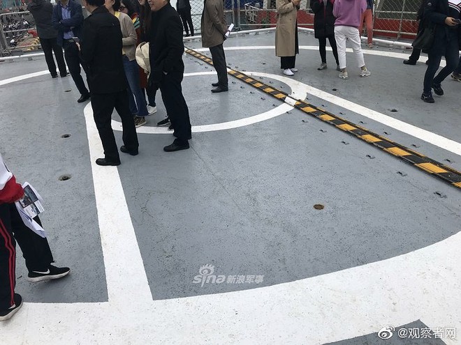 [ẢNH] Tàu hộ vệ tên lửa Gepard 3.9 Việt Nam mở cửa đón khách Trung Quốc tham quan - Ảnh 4.