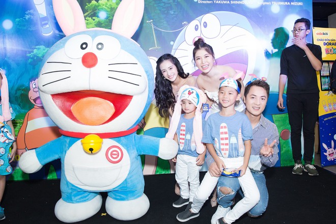 Jun Vũ và dàn nghệ sĩ Việt dự công chiếu phim Doraemon - Ảnh 2.