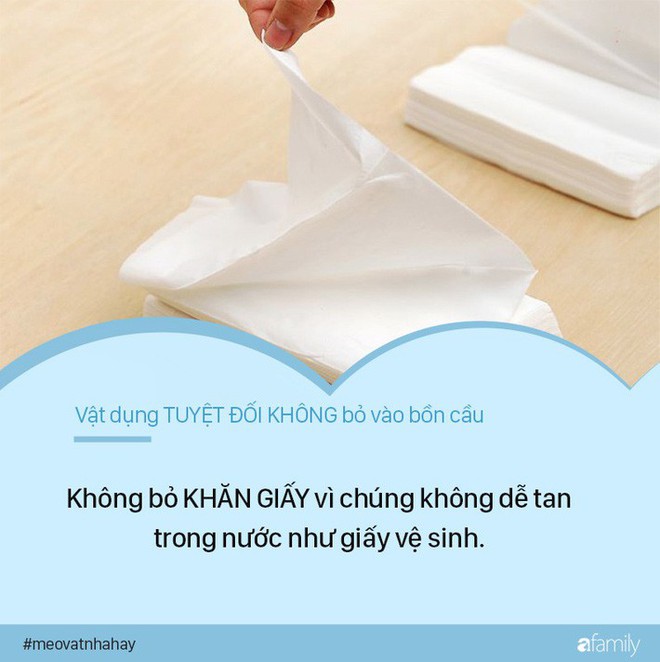 Mẹo vặt: 8 thứ tuyệt đối không được vứt vào bồn cầu vì cực kỳ nguy hiểm, nếu ngoan cố có ngày nhà sẽ ngập nước thải - Ảnh 1.