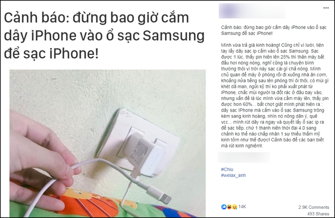 Cắm dây iPhone vào củ sạc Samsung có bùm hay không? Đây là câu trả lời cuối cùng! - Ảnh 1.