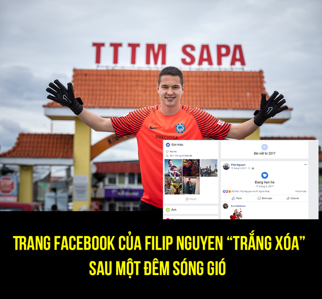 Thủ môn Việt kiều Filip Nguyễn xoá nhiều bạn bè Việt Nam trên Facebook sau sự cố google translate - Ảnh 1.