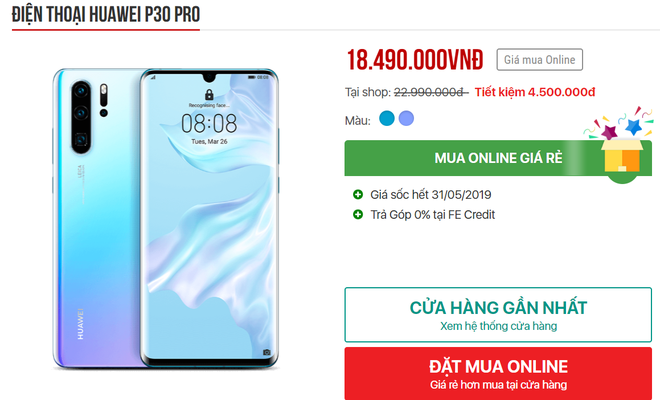 Cơn bão giảm giá quét qua, điện thoại Huawei tiếp tục lao dốc không phanh - Ảnh 2.