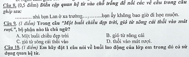 Chỉ một bài tập Tiếng Việt bắt tìm chủ ngữ của câu mà khiến dân mạng chia phe cãi nhau kịch liệt - Ảnh 1.