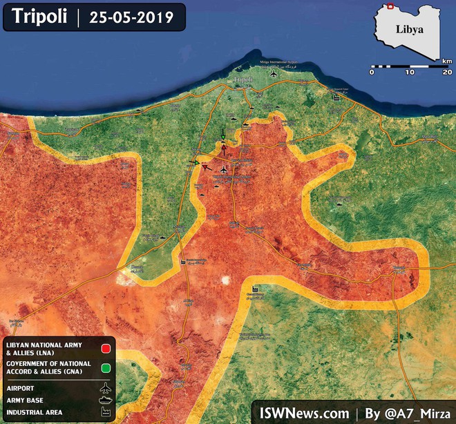 Tướng Haftar thề quyết chiến với dân quân Tripoli: Libya đang tự sát? - Ảnh 1.