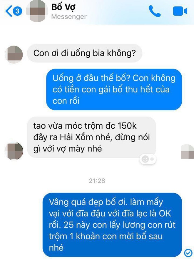 Được bố vợ hẹn đi uống bia, con rể tâm sự nỗi khổ của những người đàn ông khiến dân mạng cười ra nước mắt - Ảnh 1.