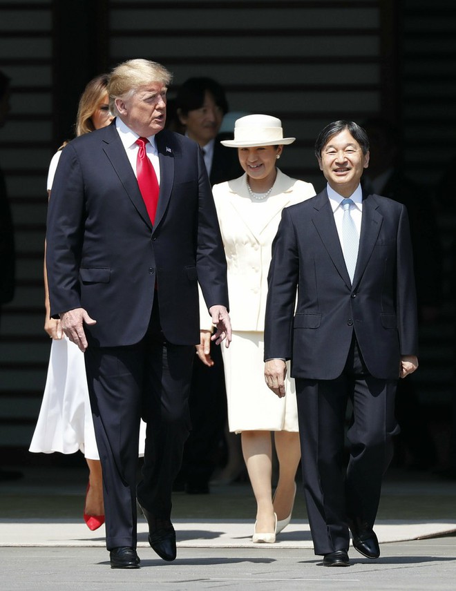 Vợ chồng Tổng thống Trump gặp tân Hoàng đế Nhật Bản, Hoàng hậu Masako khiến nhiều người kinh ngạc khi xuất hiện với hình ảnh hoàn hảo hơn mong đợi - Ảnh 5.