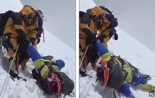 Hai câu chuyện ám ảnh nhất trên con đường chinh phục đỉnh núi Everest đang gây bão truyền thông quốc tế, khiến nhiều người rùng mình kinh hãi - Ảnh 2.