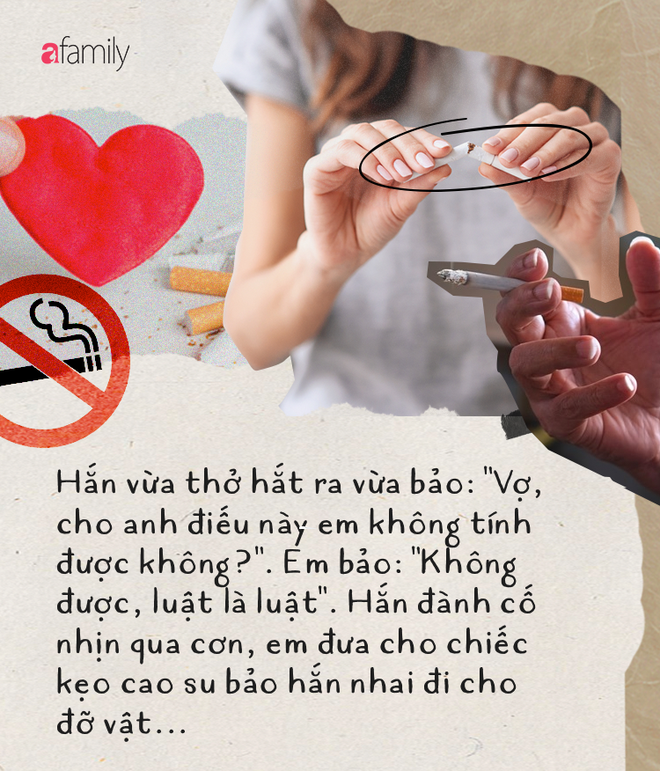 Nhật ký vận động chồng cai thuốc lá của cô vợ lắm chiêu, cuối cùng thành công lại ở tình huống không ngờ! - Ảnh 4.