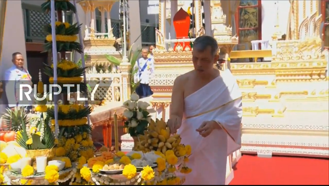 Lễ đăng cơ sau hơn 1 năm tại vị của Quốc vương Thái Lan Maha Vajiralongkorn - Ảnh 3.