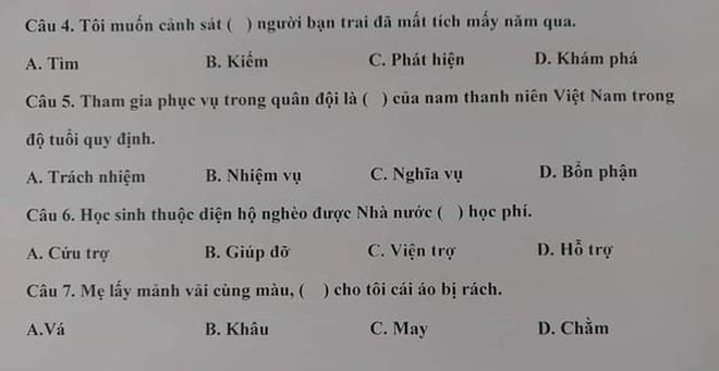 Xuất hiện đề thi Tiếng Việt dành cho người Nhật siêu khó và rất dễ nhầm lẫn khiến dân mạng nhiều người bó tay - Ảnh 2.