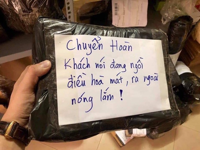 Nắng nóng đỉnh điểm bị bom hàng, chàng shipper vẫn đồng cảm với khách, hóa ra lý do lại thuyết phục thế này! - Ảnh 1.