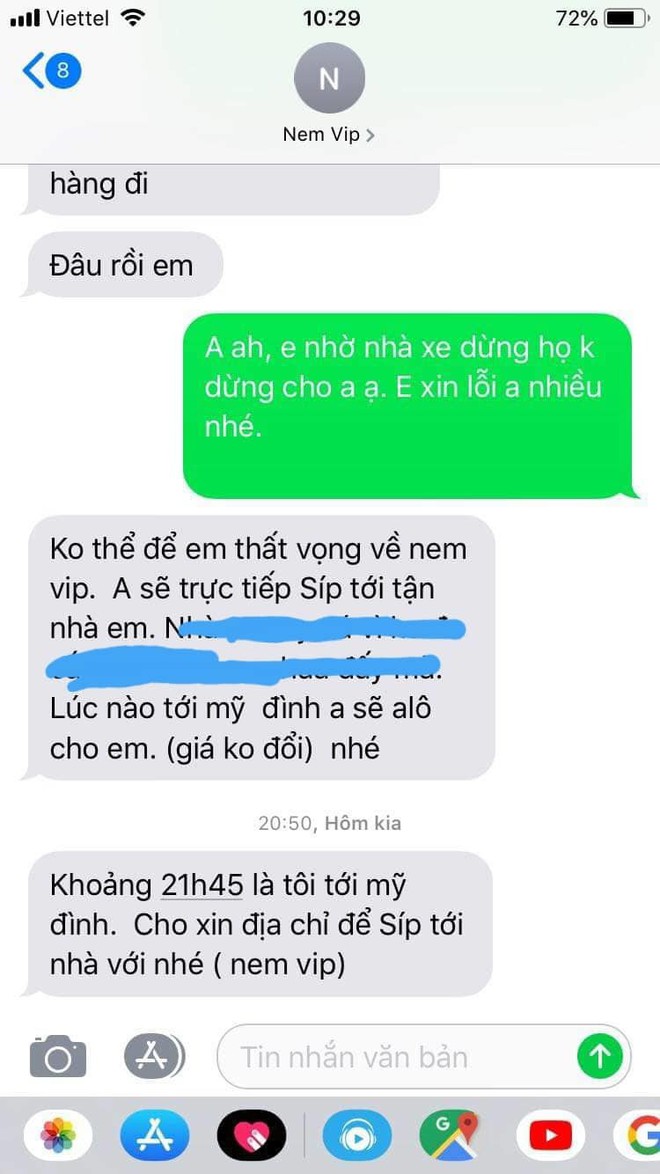 Bị nhỡ xe, ông chủ Thanh Hóa chạy 150 km giao 50 nem chua cho khách - Ảnh 2.