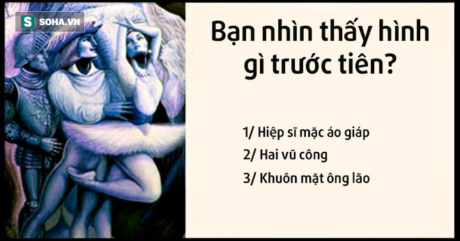 Nhìn vào bức tranh trừu tượng này, bạn thấy hình gì trước tiên?  - Ảnh 1.