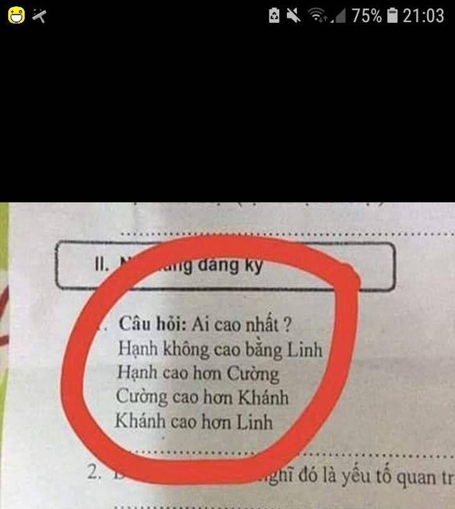 Thêm một bài toán gây lú: Câu hỏi chưa tới 20 chữ nhưng khiến dân mạng tìm không ra đáp án - Ảnh 1.