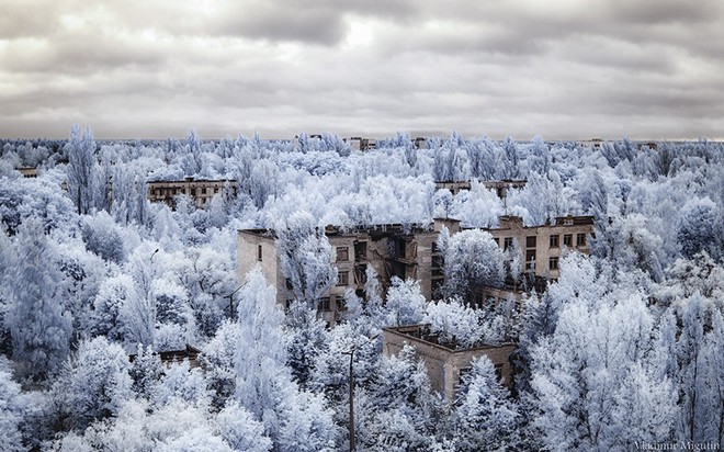 Từ vùng đất ma không ai dám bén mảng, nhà máy điện hạt nhân Chernobyl bỗng hóa xứ sở thần tiên đẹp lịm tim qua lăng kính của nhiếp ảnh gia - Ảnh 18.