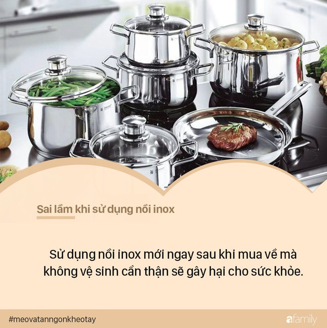 Tưởng an toàn tuyệt đối nhưng cứ mắc sai lầm này khi sử dụng nồi inox, bạn sẽ hối hận cho xem - Ảnh 1.