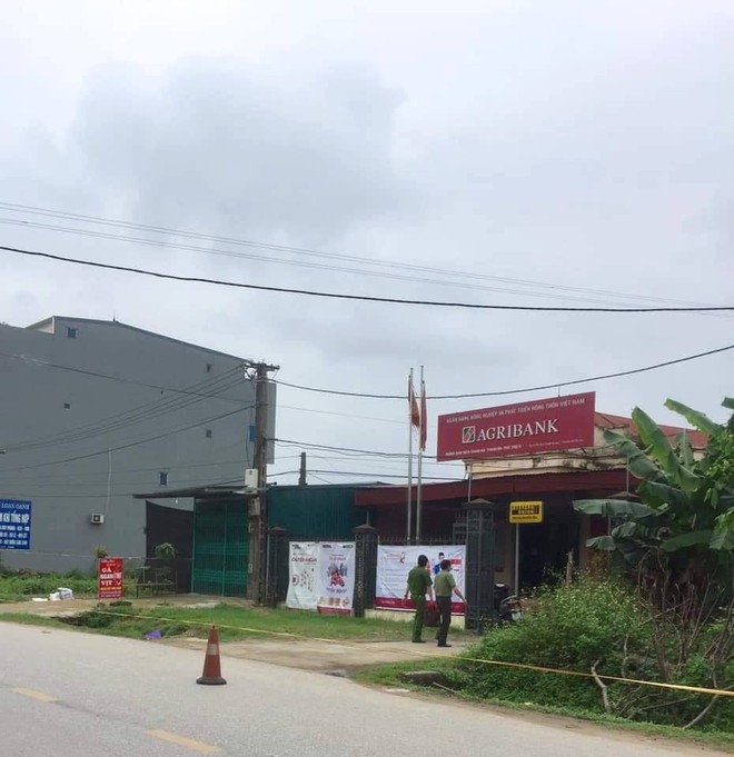 Danh tính nghi phạm cướp hơn 500 triệu đồng của ngân hàng Agribank ở Phú Thọ - Ảnh 1.