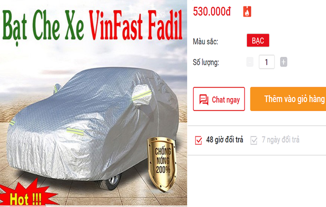 Dịch vụ ăn theo xe Vinfast Fadil nhộn nhịp, tiểu thương kiếm bạc triệu mỗi ngày - Ảnh 3.