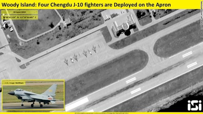 CNN: Trung Quốc đưa tiêm kích J-10 ra Hoàng Sa - Ảnh 1.