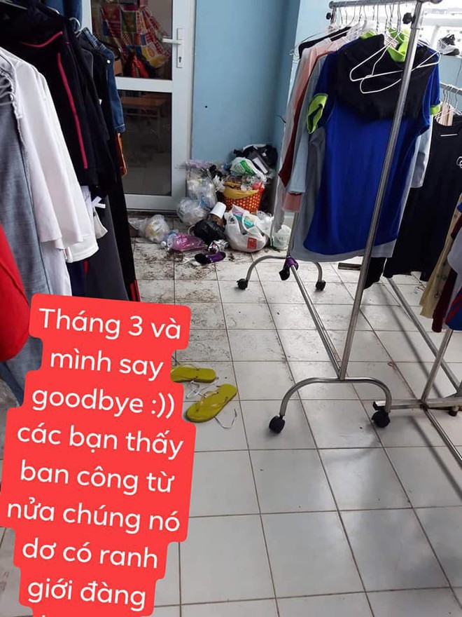 Nguyên phòng gái xinh ra đường nước hoa lồng lộn, về nhà thì rác chất đầy cửa khiến dân mạng ngán ngẩm - Ảnh 4.