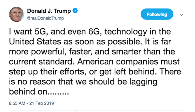 Trung Quốc và Mỹ đã bắt đầu cuộc đua 6G, hóa ra giấc mơ của ông Trump không quá xa vời - Ảnh 1.