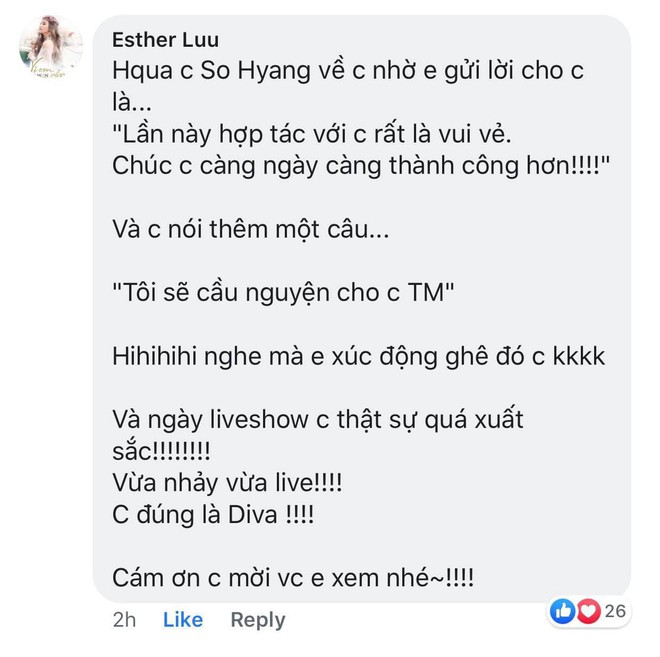 Giữa ồn ào bị Thu Minh chơi bẩn dìm hàng, diva So Hyang nhờ Hari Won lên tiếng khiến ai cũng choáng  - Ảnh 2.