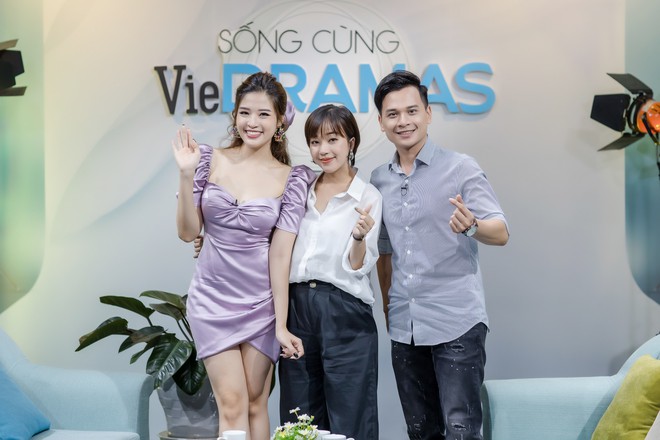 Hoa hậu Phan Hoàng Thu xinh đẹp lên sóng truyền hình - Ảnh 9.
