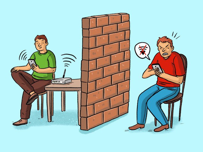 8 thứ trong nhà làm sóng wifi yếu đi mà chúng ta không biết - Ảnh 2.