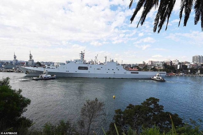 Tàu chiến TQ bất ngờ ghé cảng Sydney, dân Australia ngỡ ngàng - Ảnh 3.