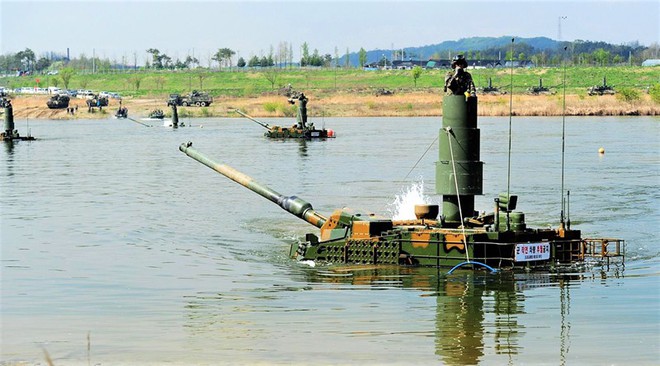 K2 “Báo đen” - siêu tăng chủ lực của Hàn Quốc - Ảnh 1.