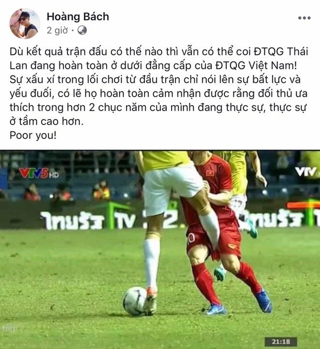 Vũ Về nhà đi con và dàn sao Việt ăn mừng ĐT Việt Nam thắng Thái Lan - Ảnh 1.