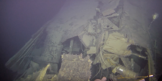 Phát hiện phóng xạ rò rỉ từ tàu ngầm Liên Xô nằm sâu dưới đáy Bắc Băng Dương - Ảnh 1.